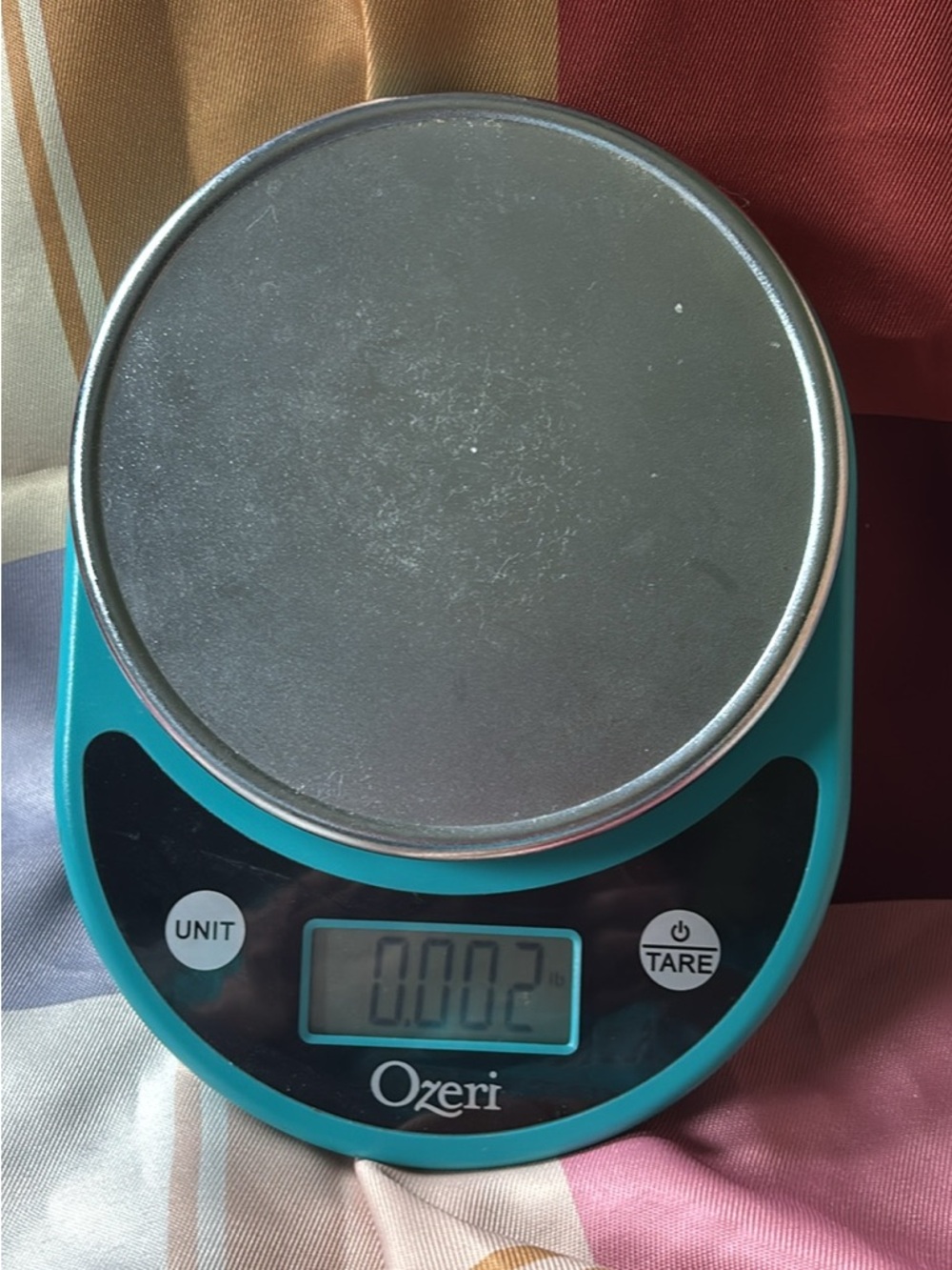 Digital Kitchen Scale in Teal - Precision Food & Baking Scale